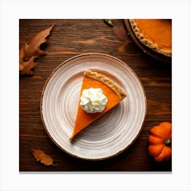 Pumpkin Pie 1 Canvas Print