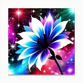 Galaxy Flower 2 Canvas Print