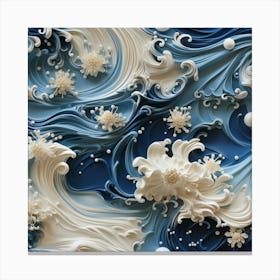 Ice Art Canvas Print