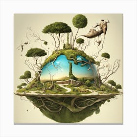 World Of Trees Canvas Print