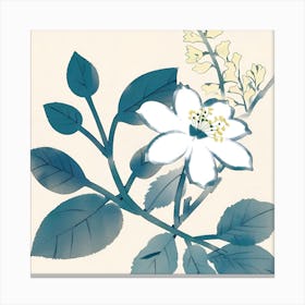 Asian Flower Canvas Print