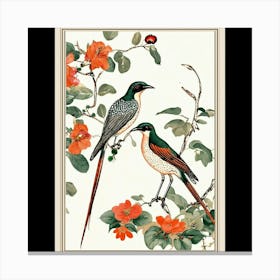 Chinese Birds Canvas Print