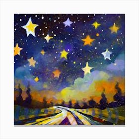Stars In The Sky 3 Canvas Print