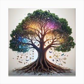 Tree Of Life 4 Canvas Print