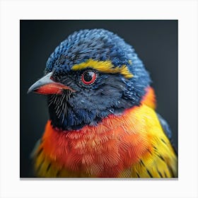 Bird Portrait Canvas Print