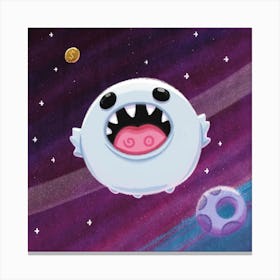 Space Monster Canvas Print