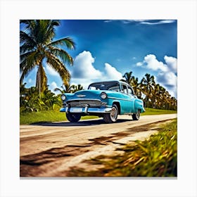 Chevrolet Bel Air 3 Canvas Print