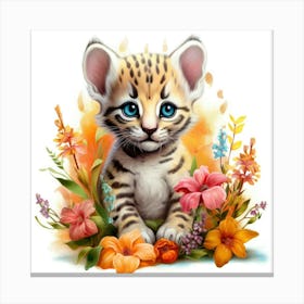 Cheetah 30 Canvas Print