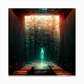 Saganshax The Matrix Canvas Print