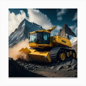 Buldozer Mountain (25) Canvas Print