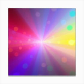 Rainbow Burst 1 Canvas Print