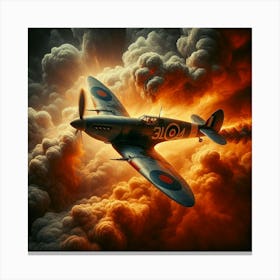 Spitfire Canvas Print