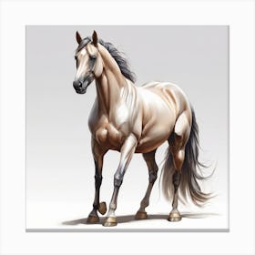 Horse Painting Canvas Print