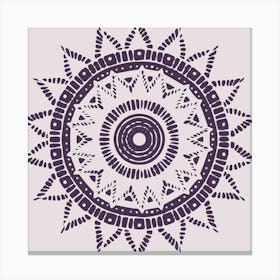 Flower mandala  Canvas Print