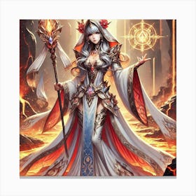 Priestess Kaida Image 2 Canvas Print