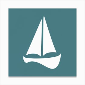 Sailboat Stock Videos & Royalty-Free Footage Canvas Print