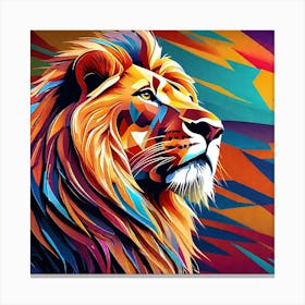 Lion Painting 82 Canvas Print