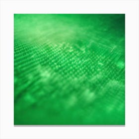 Abstract Green Background 6 Canvas Print