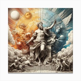 Roman art Canvas Print