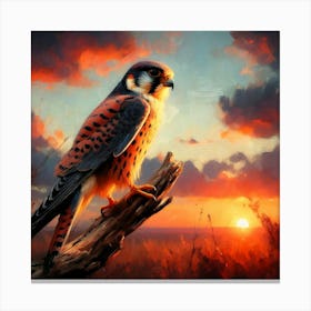 Wild Animal Illustration 324 Canvas Print