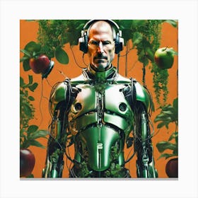 Steve Jobs 128 Canvas Print