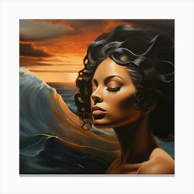 'The Wave' 1 Canvas Print