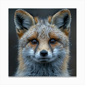 Foxes Canvas Print