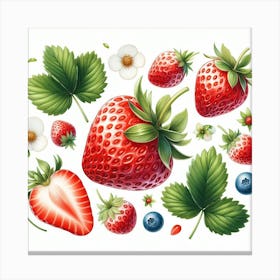 Strawberry 2 Canvas Print