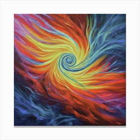 Swirling Vortex Canvas Print