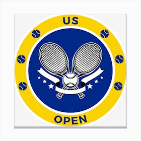 Us Open Sport Of Champions Tennis Canvas Print