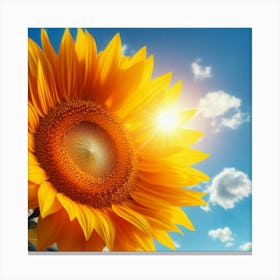 Sunflower Canvas Print