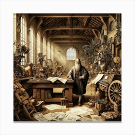 Daniel'S Workshop Canvas Print