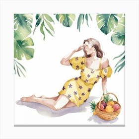 Tropical Tranquility Canvas Print