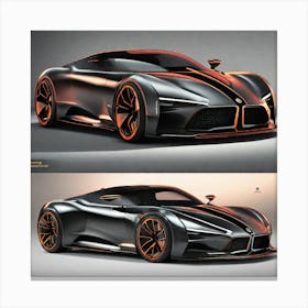 Concept Car Canvas Print