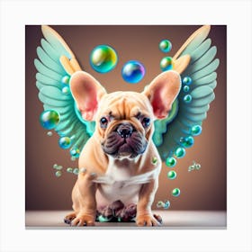 Angel Dog 1 Canvas Print