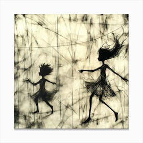 Dancing Canvas Print