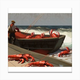 Lobsters by the Thousands Canvas Print