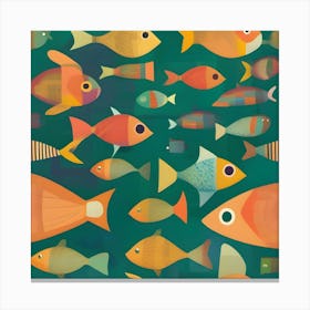 Fishes 3 Canvas Print