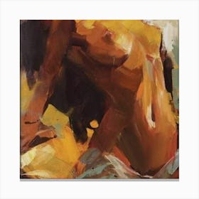 Nude Painting Canvas Print