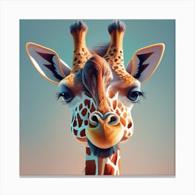 Giraffe Canvas Print