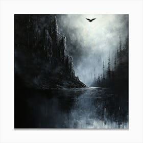 Dark Water Canvas Print