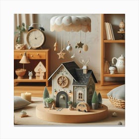 Miniature House 1 Canvas Print