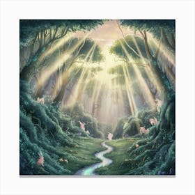 Fairytale Forest Canvas Print