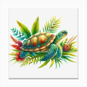 Hawaiian Turtle Canvas Print