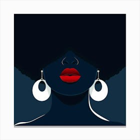 Afro Girl 28 Canvas Print