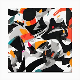 Abstract Painting 1 Canvas Print