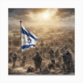 Israeli Army Canvas Print