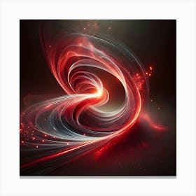 Abstract Swirl Canvas Print