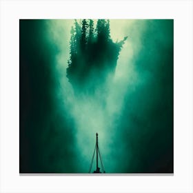 Boat Of The Dead Canvas Print