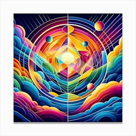 Psychedelic Art 33 Canvas Print